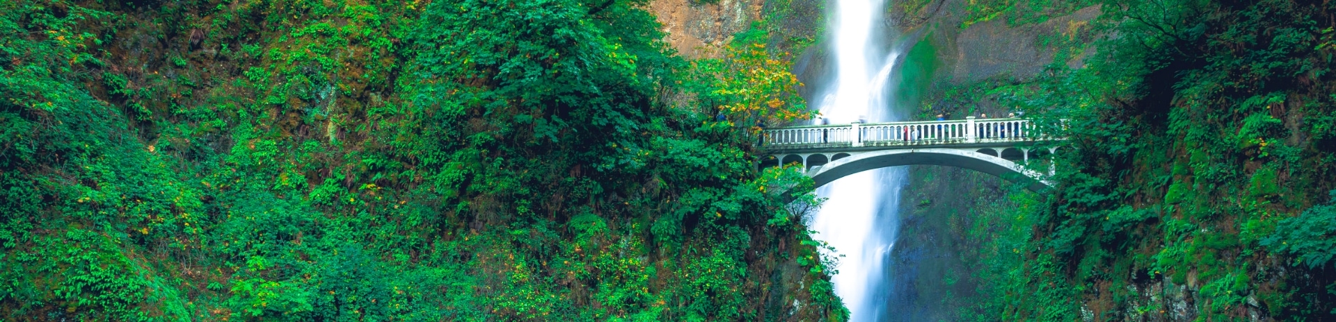 Bridge at Multnomah Falls