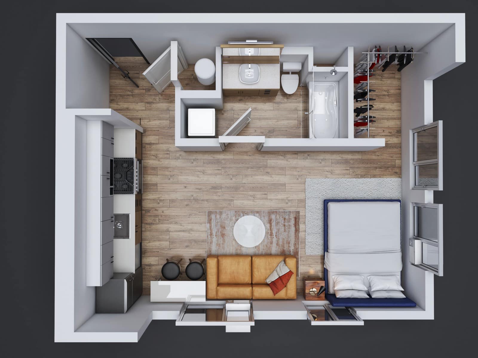 rendering of floorplan-a5